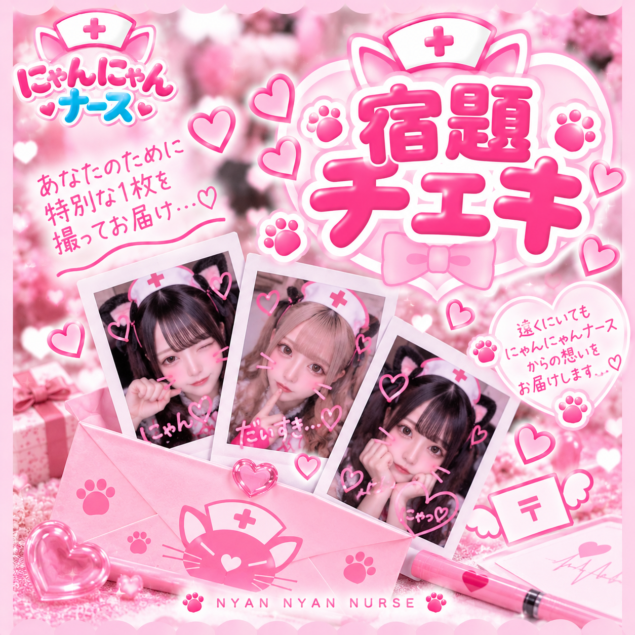 宿題チェキ